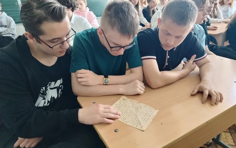 Письма с фронта стали темой вечера - репортажа «Мы письма, как летопись боя, хронику чувств перечтем»